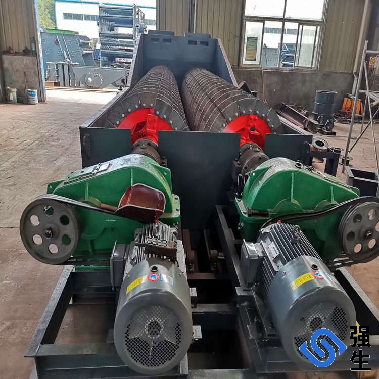 雙螺旋洗砂機-移動螺旋式洗砂機設備,高效節能減排,您的不二之選